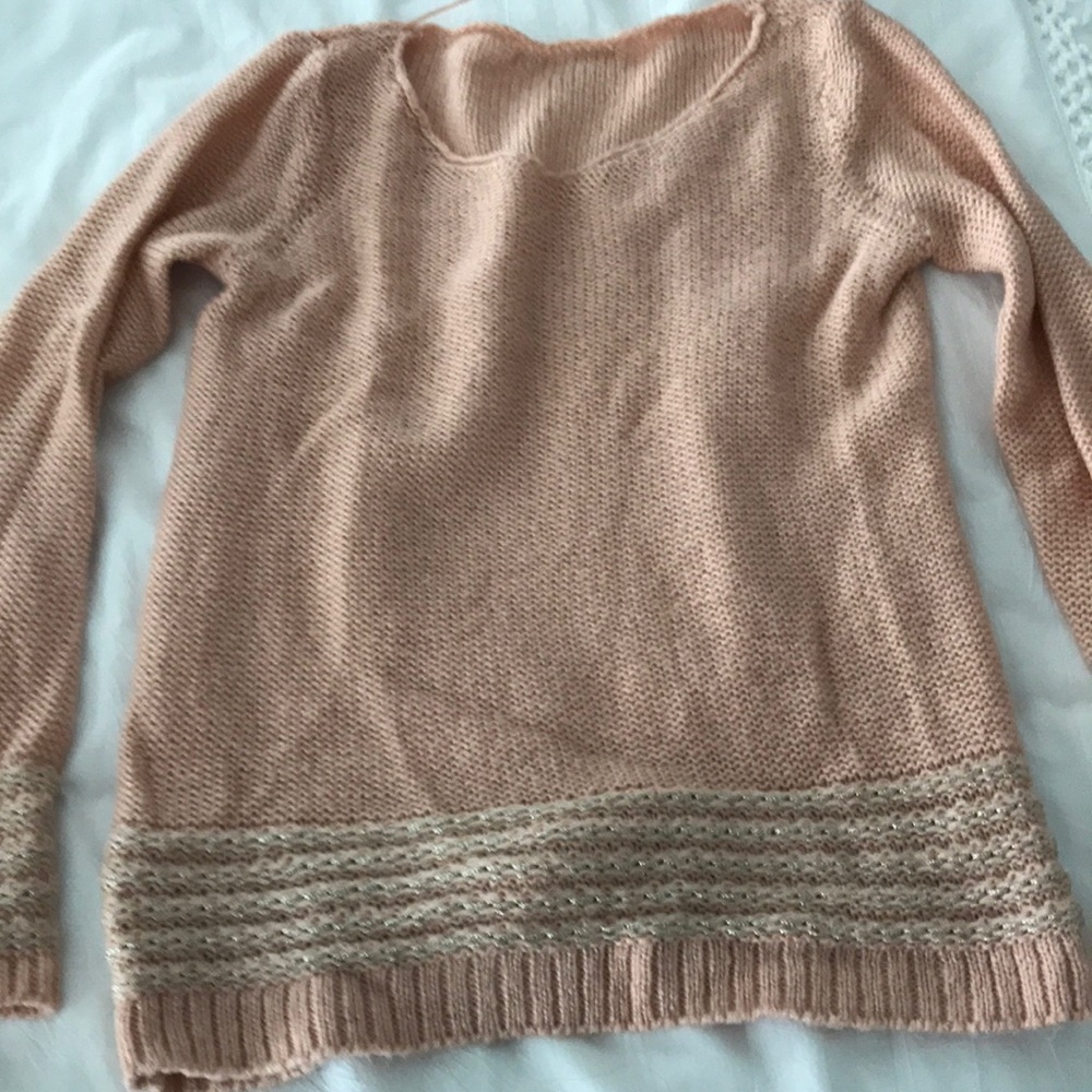 Pink oversized sweater